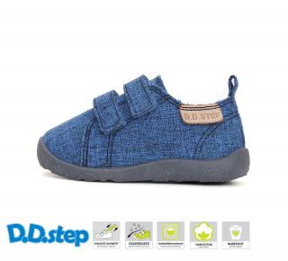 D.D.Step Barefoot prezuvky C086 -  bermuda blue Veľkosť-obuvi: 20