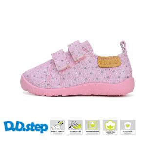 D.D.Step Barefoot prezuvky C086 -  metalic pink Veľkosť-obuvi: 22