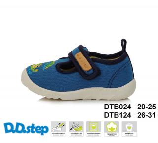 D.D.Step Barefoot prezuvky CBB-41614A - bermuda blue Veľkosť-obuvi: 20