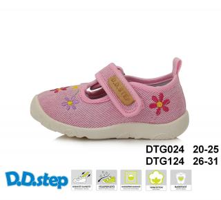 D.D.Step Barefoot prezuvky CBG-41133A - pink Veľkosť-obuvi: 21