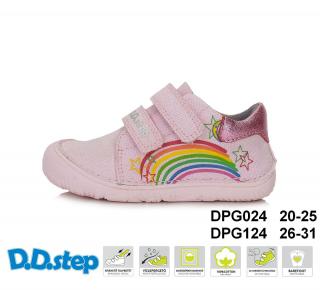 D.D.STEP Barefoot tenisky C073 dúha - pink Veľkosť-obuvi: 25