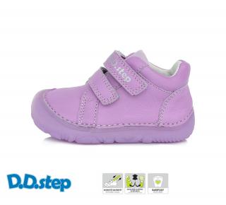 D.D.STEP kožené barefoot tenisky 073 mauve Veľkosť-obuvi: 20