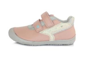 D.D.STEP kožené topánky 063 BareFoot - Baby pink Veľkosť-obuvi: 25