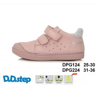 D.D.STEP kožené topánky S049 pink Veľkosť-obuvi: 30