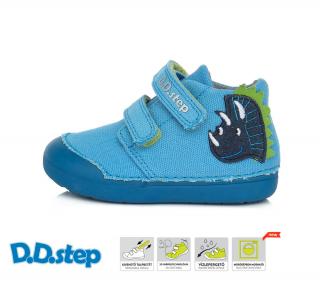 D.D.STEP plátené topánky C066 dino - bermuda blue Veľkosť-obuvi: 20