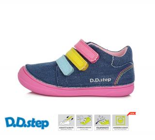 D.D.Step Plátené topánky C078 - farebné - royal blue Veľkosť-obuvi: 35