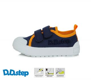 D.D.STEP Plátenná obuv CSB logo - royal blue Veľkosť-obuvi: 24