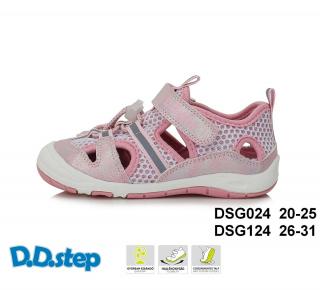 D.D.Step Sandále Quick Dry G065 - pink Veľkosť-obuvi: 20