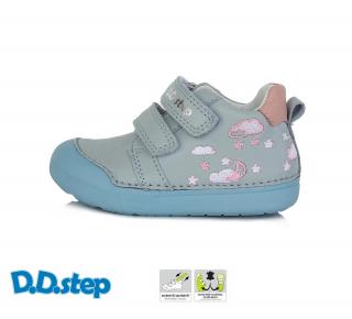 D.D.Step Topánky BareFeet 066 oblaky - sky blue Veľkosť-obuvi: 20