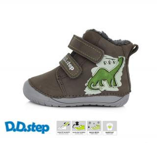 D.D.Step Zimné topánky W070 dino - dark grey Veľkosť-obuvi: 20