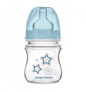 Dojčenská antikoliková fľaša široká EasyStart 120ml Newborn Staroružová Farba: Svetlo modrá