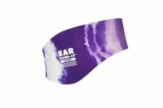 Ear Band-it - neoprénová čelenka - batikovaná fialová Veľkosť: L