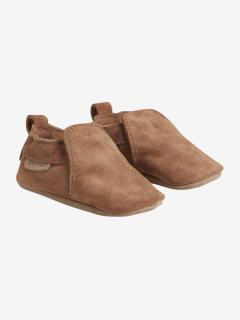 EN*FANT kožené capačky Slippers Suede - Lion Veľkosť-obuvi: 22