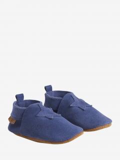 EN*FANT kožené capačky - Star Slippers Suede - Grisaille Veľkosť-obuvi: 18