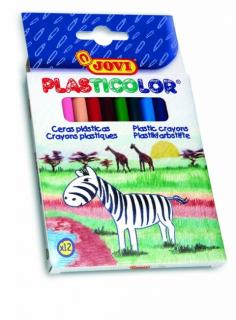 JOVI plastové pastelky PLASTICOLOR 12ks