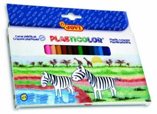 JOVI plastové pastelky PLASTICOLOR 24ks