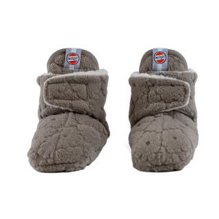 LODGER Capačky Slipper Folklore Fleece - buffalo Veľkosť: 3-6mesiacov