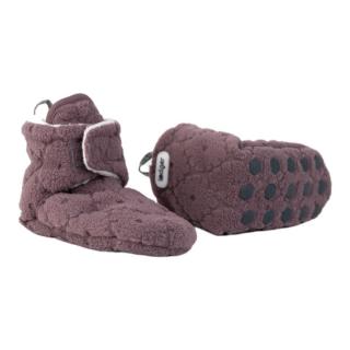 LODGER Capačky Slipper Folklore Fleece - mauve Veľkosť: 6-12 mesiacov