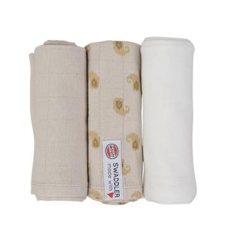 LODGER Swaddler Flame Tribe Birch 3ks 70 x 70 cm