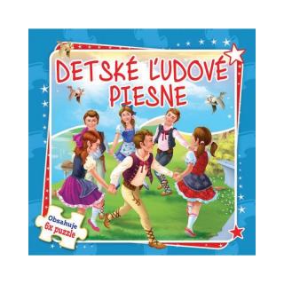 Puzzle kniha Detské ľudové piesne