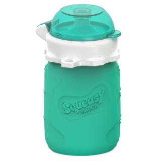 Squeasy Gear Silikónová kapsička - fľaša 104ml modrá