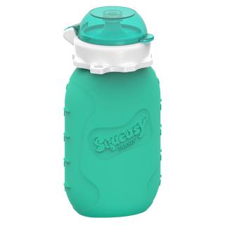 SQUEASY SNACKER SILIKÓNOVÁ KAPSIČKA 180ML aqua