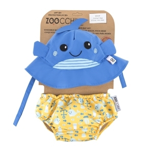 Zoocchini UV Set klobúčik a plavky - veľryba Veľkosť: 12-24m