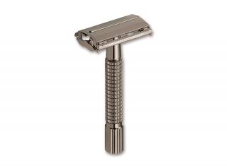 Böker Safety Razor Butterfly Gunmetal Grey