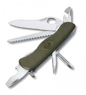 Victorinox Bundeswehr 0.8461.MW4DE Zelený - Zatvárací Nôž