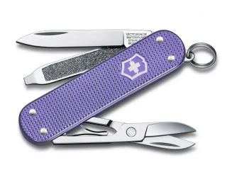 Victorinox Classic SD Alox 0.6221.223G Electric Lavender - Zatvárací Nôž