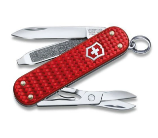 Victorinox Classic SD Precious Alox 0.6221.401G Iconic Red - Zatvárací Nôž