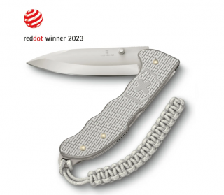 Victorinox Evoke Alox 0.9415.D26 Silver - Zatvárací Nôž