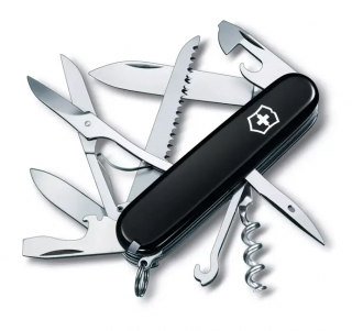 Victorinox Huntsman 1.3713.3 Čierny - Zatvárací Nôž