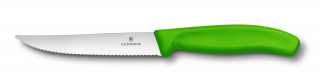 Victorinox Nôž na steak a pizzu 12 cm - zelený