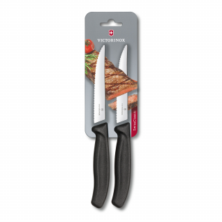 Victorinox Nôž na steak a pizzu blister zúbkový  12 cm 6.7933.12B 2ks