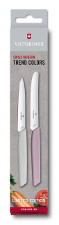 Victorinox Swiss Modern Paring Knife Set, 2 pieces, Blush LE 2022