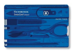 Victorinox Swisscard Classic 0.7122.T2 Sapphire