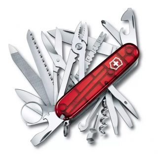 Victorinox SwissChamp 1.6795.T Transparentný Červený - Zatvárací Nôž