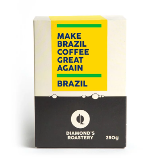 Brazília Fazenda Guariroba Diamond’s Roastery Štýl praženia: Espresso