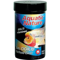 AquaticNature Aquatic Nature American Cichlid Food Excel Medium 130g, 320ml