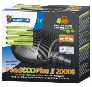 SuperFish POND Jazierkové čerpadlo Pond Eco Plus E 20000 - 150 Watt