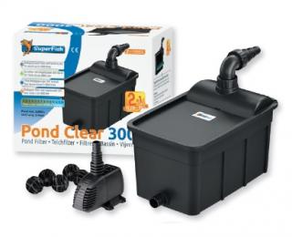 SuperFish POND Prietokový jazierkový filter PONDCLEAR KIT 3000 - UVC 5W- čerpadlo 1000L/H