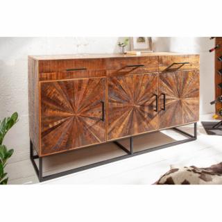 Komoda 40525 160cm Wood Art Drevo Mango Hnedá