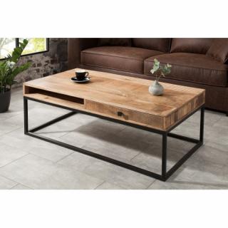 Konferenčný stôl 39293 100x60cm Drevo Mango - PRODUK JE SKLADOM - 2Ks