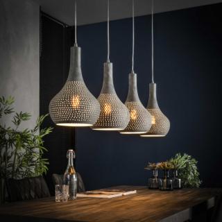 Luster 81-41 4 x Ø28cm industry concrete cone