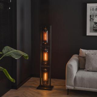 Stojaca lampa 78-37 3L Tower Smoked Glass