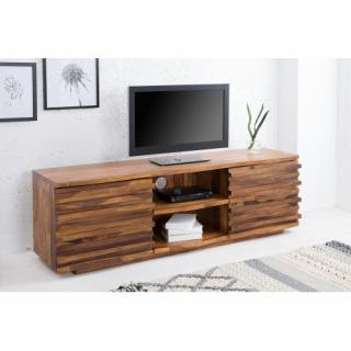 TV-skrinka 38411 150cm Relief Drevo Sheesham/Palisander