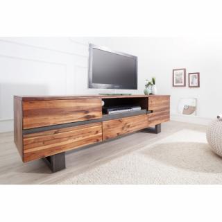 TV-skrinka 42076 160cm Drevo Acacia - PRODUKT JE SKLADOM U NÁS - 1Ks