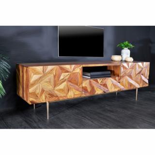 TV-skrinka 43448 Stone 160cm Drevo Palisander