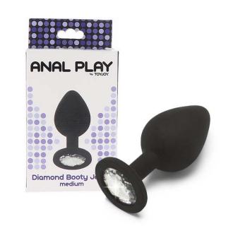 ANAL PLAY Diamond Booty Jewel análny šperk Medium